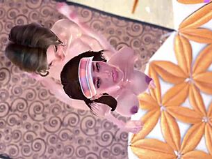 beautiful 3d girl loves to be fucked rhythmically animated futa cunnilingus and fucking