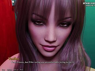 hungry for big cock, she deepthroats a stranger at the party