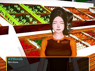 My new family 468 features redhead teen with small tits in homemade cartoon game