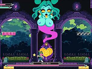 cute anime girl in flip witch pixel episode thirteen