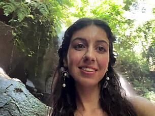 Crazy Cumwalk On Public Waterfall!