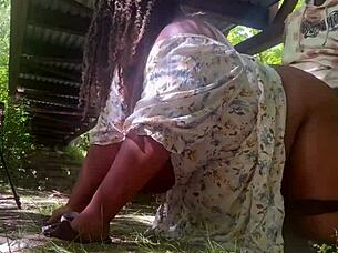 fucking her under the bridge