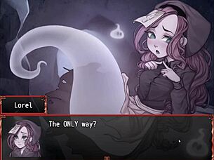 Ghost Girl With Small Tits Gets Bukkake In Harem Game