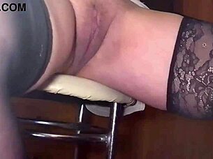 cum on black stockings after licking klaudiaamergirls pussy
