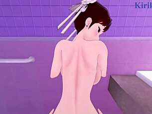 Chun-li gets intense creampie in 3d hentai sex 😍