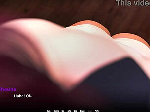 Wvm 471: Curvy Fat Hentai Girl With Big Tits in 3d Game