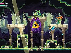 Big-boobed femdoms rule in Flip Witch's wild forest romp