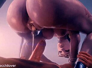 Widowmaker takes on blue hunnids pmv 😈