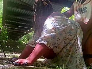 fucking her under the bridge