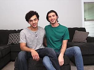 Justin dean takes control over derek cline. Rough domination with bareback action.