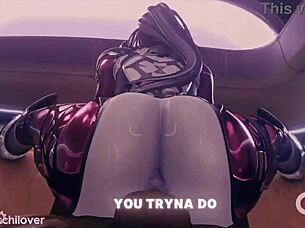 Widowmaker takes on blue hunnids pmv 😈