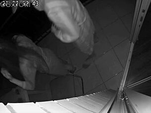 cheating wife fucks friend on hotel balcony