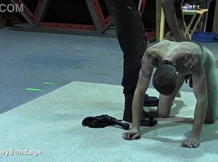 Mikeal Teases Skinny Sub Chad In Bondage Play