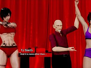 Exploring the mysteries of The Inn in episode 71 of the anime hentai game