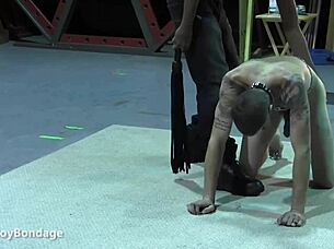 Mikeal Teases Skinny Sub Chad In Bondage Play