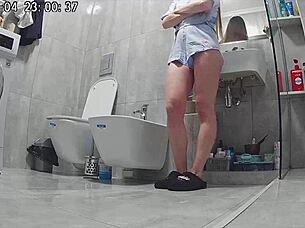 wife fucks husband's friends for debts in bedroom 😈