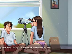 Oh, step sis, your pussy tastes so good on this bed