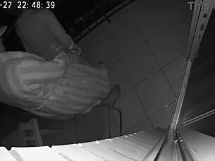 cheating wife fucks friend on hotel balcony