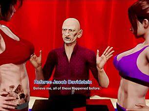 Exploring the mysteries of The Inn in episode 71 of the anime hentai game