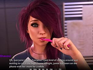 Wvm 471: Curvy Fat Hentai Girl With Big Tits in 3d Game