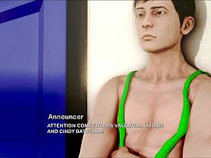 Exploring the mysteries of The Inn in episode 71 of the anime hentai game