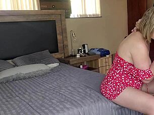 wtf neighbors wife spreads wet shaved pussy for dick