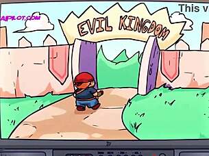 petite redhead plays games, unaware of boner between legs