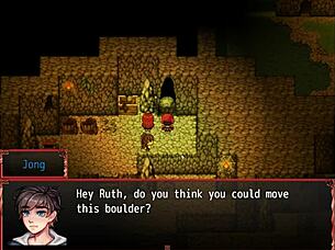 Ghost Girl With Small Tits Gets Bukkake In Harem Game