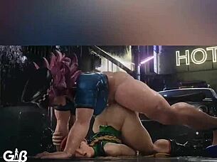 Bold futanari hentai compilation with intense action