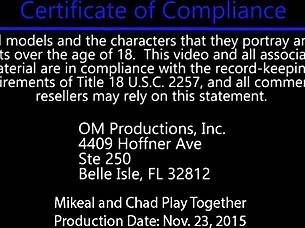 Mikeal Teases Skinny Sub Chad In Bondage Play