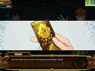 Full service gay hentai game episode 1 features a sexy model giving a swedish oil massage