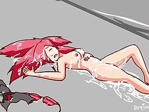 Pokemon Animation Trio Engages In Intense Fucking Hard With Derpixon