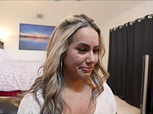 my hot blonde aunt is teaching me all about sex in this anime hentai lesson