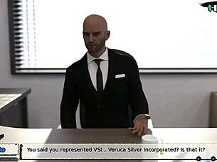 Babysitter 09 Starts Wild Routine in 3D Hentai Office