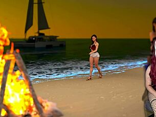 have you seen sexy babes nude on beach?