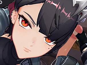 exclusive maid performs blowjob in 3d cartoon hentai