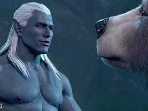 baldurs gate 3 naked playthrough halsin romance