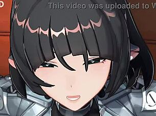 exclusive maid performs blowjob in 3d cartoon hentai