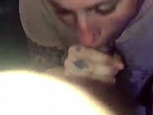 She delivers a sloppy deepthroat blowjob, spitting cum like a goddess.