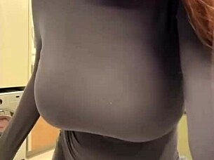 I Love My Stepmom's Big Milky Tits, Masturbating Publicly 😍