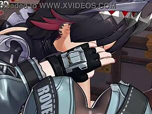 exclusive maid performs blowjob in 3d cartoon hentai