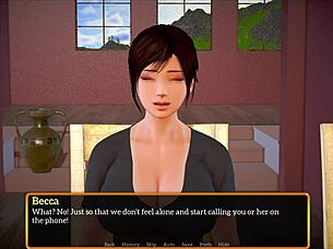 exploring my new family with big tits in episode 517 😍