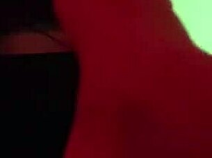 Juicy booty masked ebony gets fucked by skinny dude