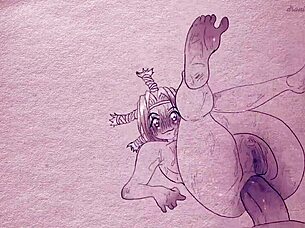 Animation On Paper Hentai Anime Hunter X Hunter Menchi Fucking!