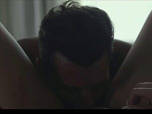 french blonde's pussy licked and fucked in luxury swinger party