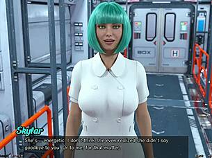 Hot Indian Milf Stranded in Space Gets Naked and Explores Her Curvy Body