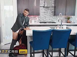 i ride my husband's big cock while flashing and masturbating in front of him