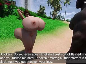 white milf cheats with bbc in africa mrs cockers 3d hentai