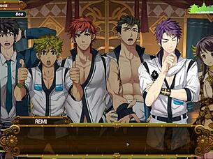 Full service gay hentai game episode 1 features a sexy model giving a swedish oil massage