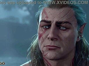 baldurs gate 3 naked playthrough halsin romance